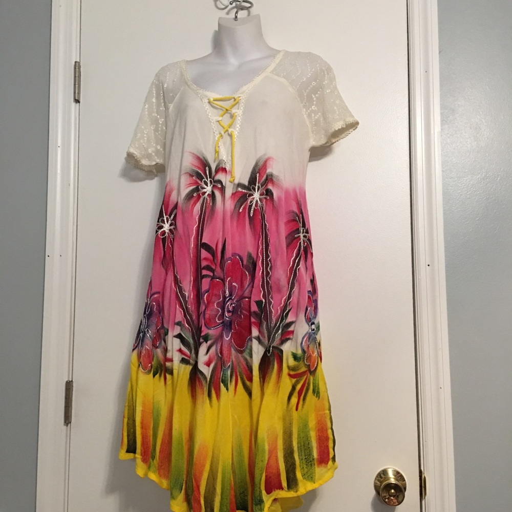 High life Umbrella knee length Cover - up dress